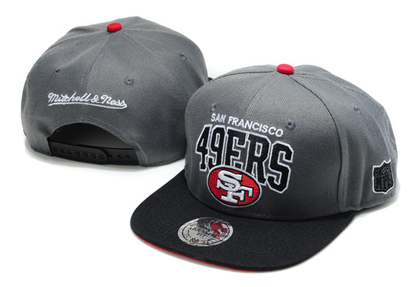 NFL San Francisco 49ers M&N Snapback Hat NU07